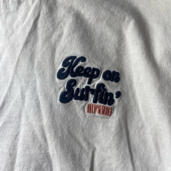 Ripcurl Keep On Surfin Crop Tee Bone | Size M - Picture 2 of 5